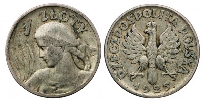 Lengyelország 1 zloty 1925 London